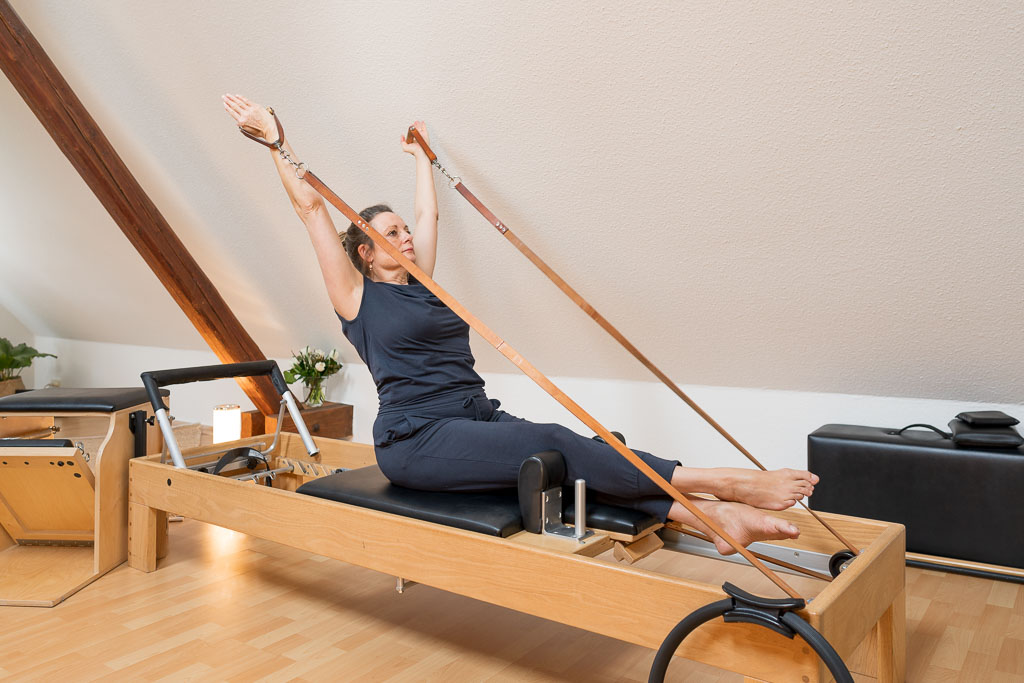 Suzanne Rose-Pascal beim Pilates